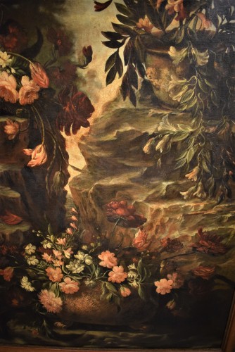 Grande Nature Morte de fleurs - Gaspare Lopez (1667-1732) - Louis XIII